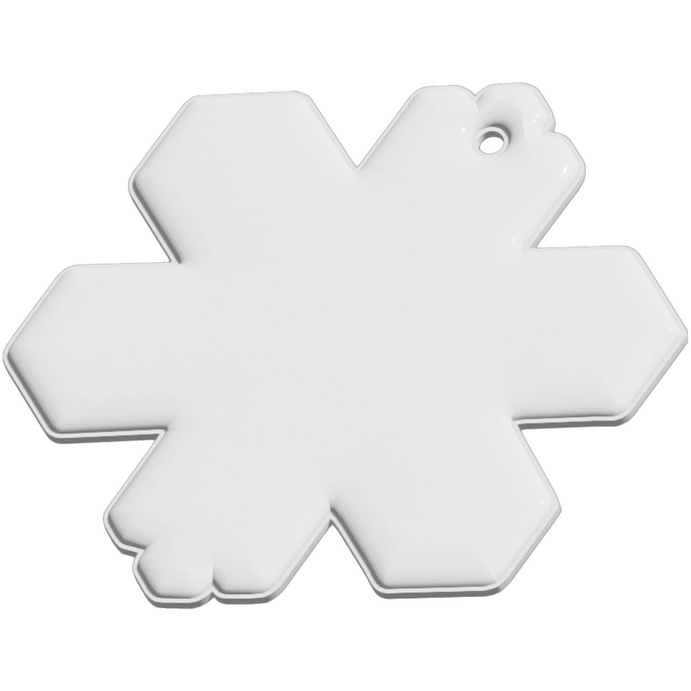 RFX™ H-10 reflecterende pvc hanger met sneeuwvlok