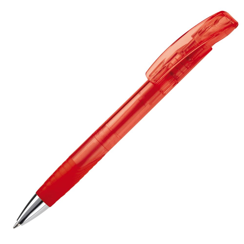Balpen Zorro transparant - Transparant / Rood