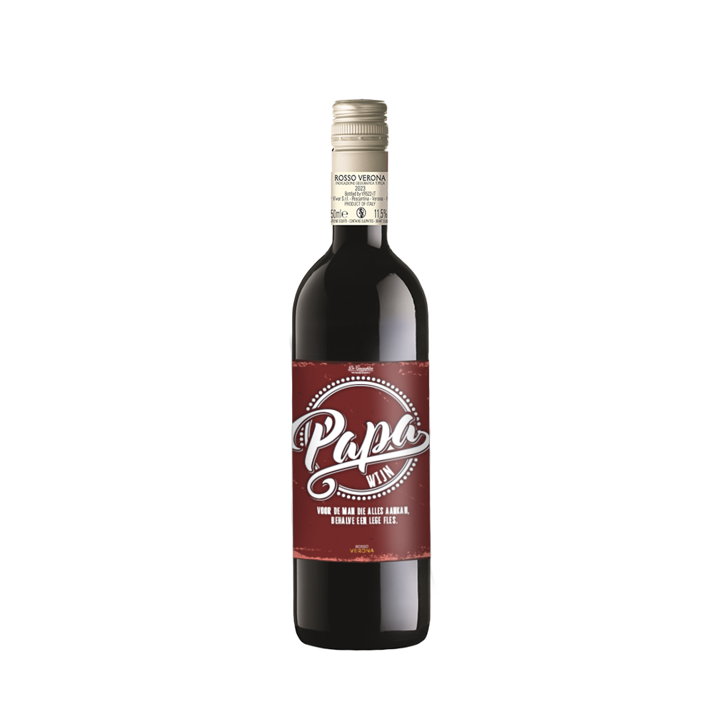 Rode Wijn Papa Wijn Rosso Verona - 75cl