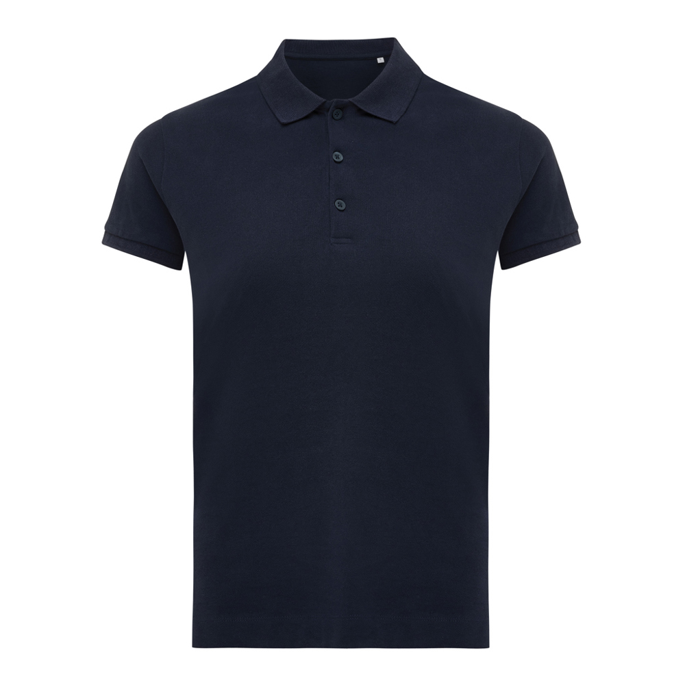 IQONIQ Yosemite dames recycled katoen pique polo - donkerblauw (± PMS 19-3923TCX)