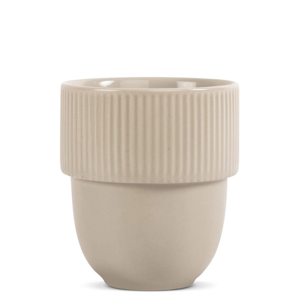 Sagaform Inka beker 270ml - Licht Grijs