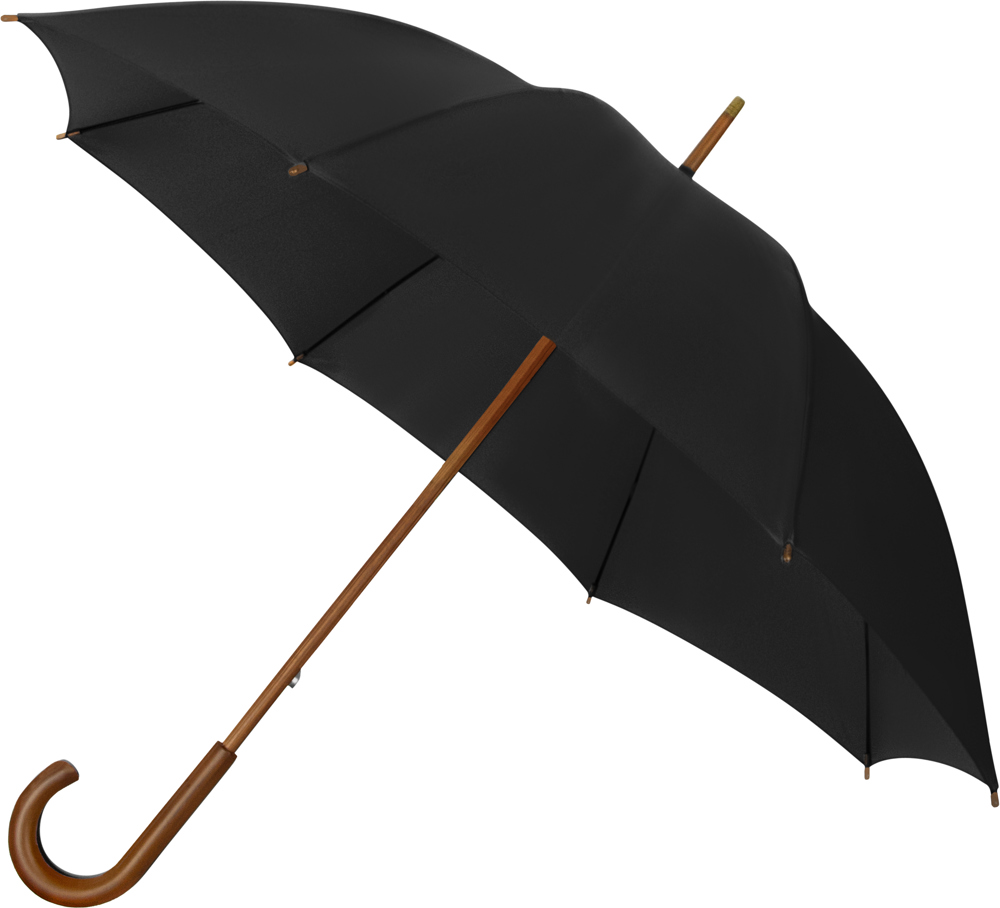 FALCONE - ECO - Handopening - Windproof -  102 cm - Zwart