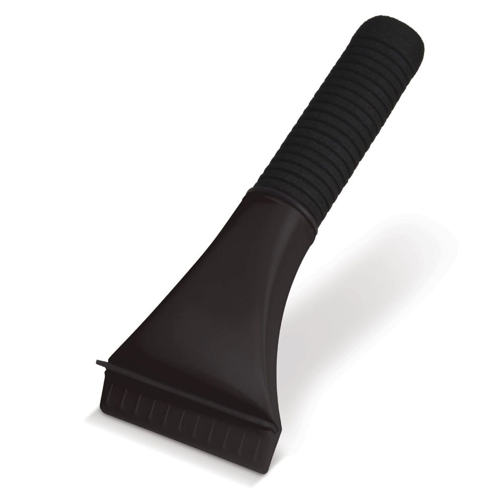 Ijskrabber ergonomisch - zwart
