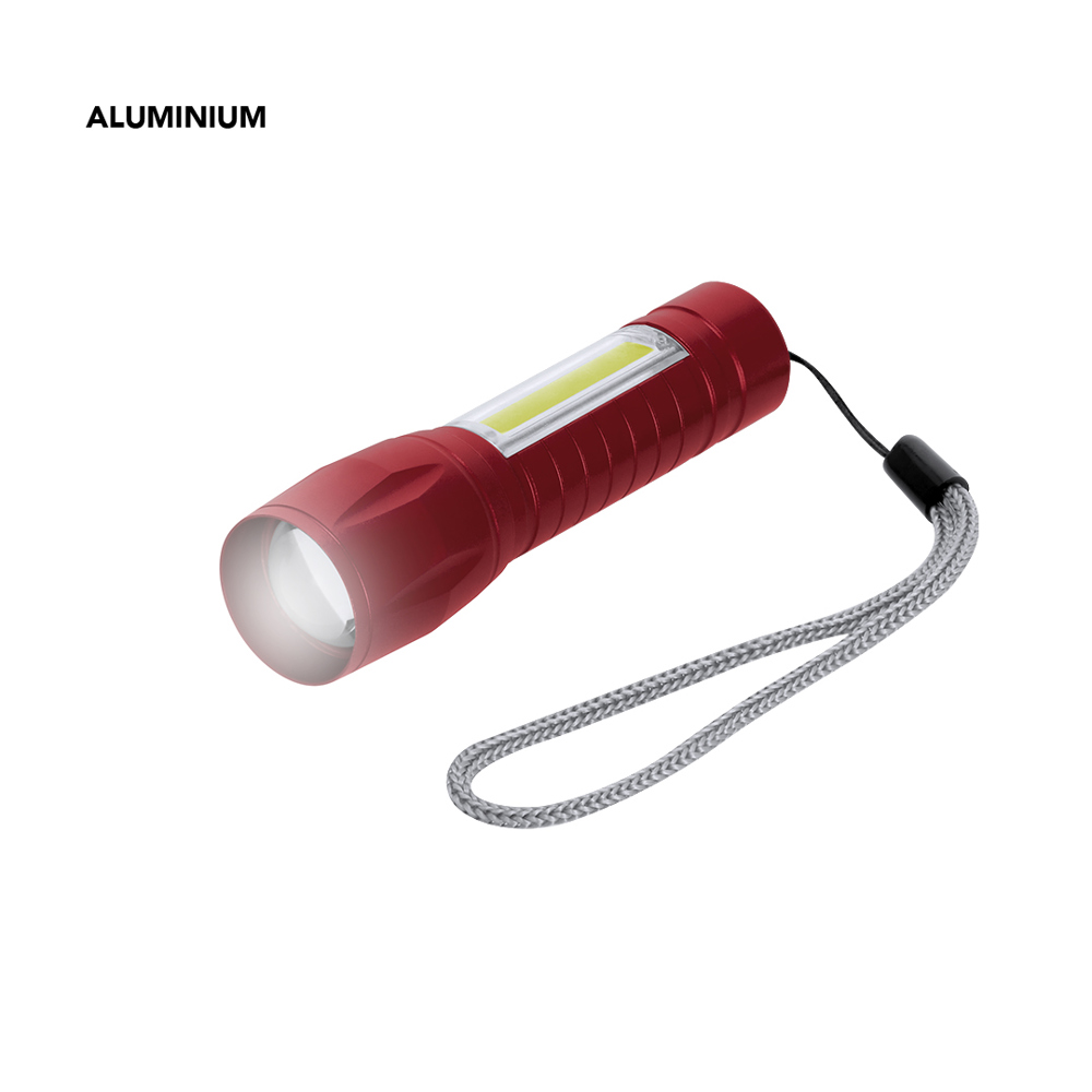Zaklamp Dilrot