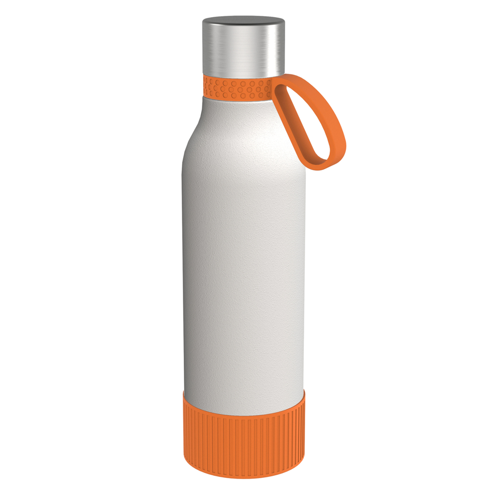 Fles RETUMBLER-myTOULON II 820 - oranje, zilver, wit