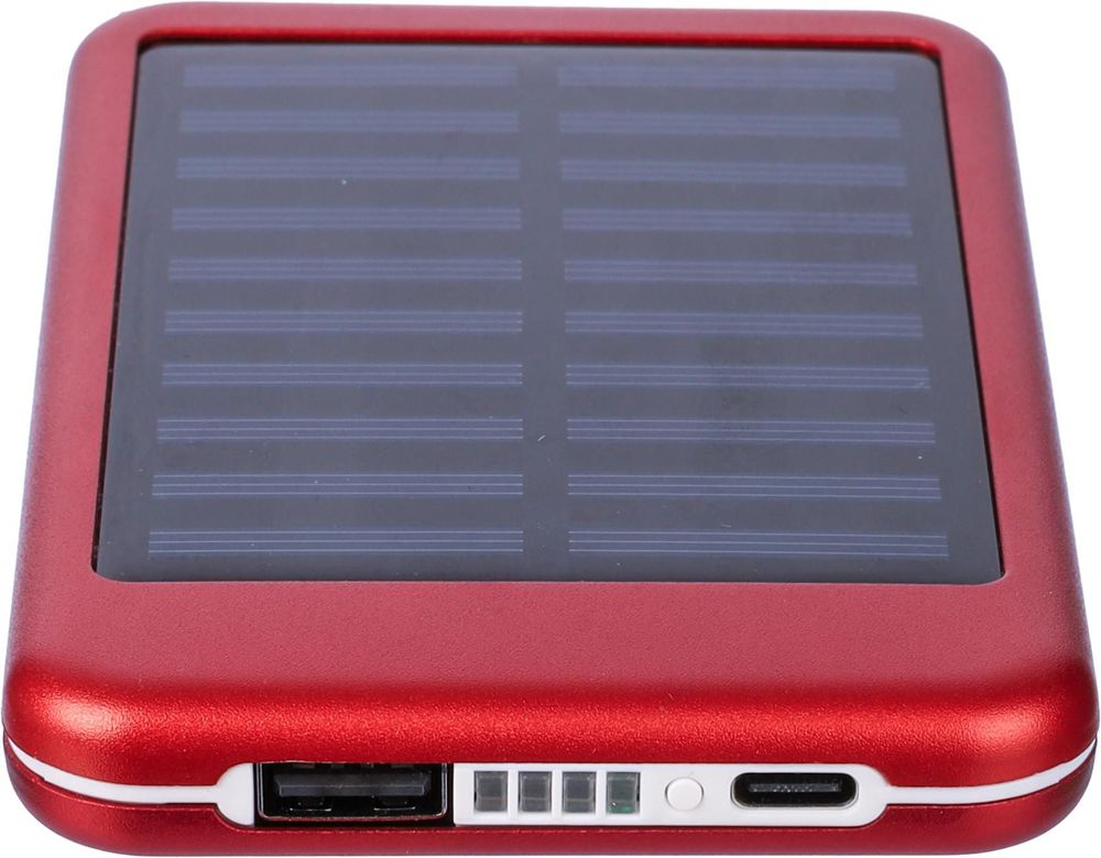 Aluminium zonne-energie powerbank Tycho
