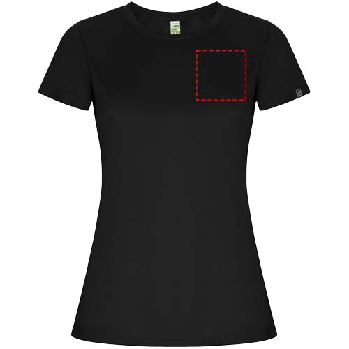 Imola 135 g/m² sportshirt met korte mouwen voor dames