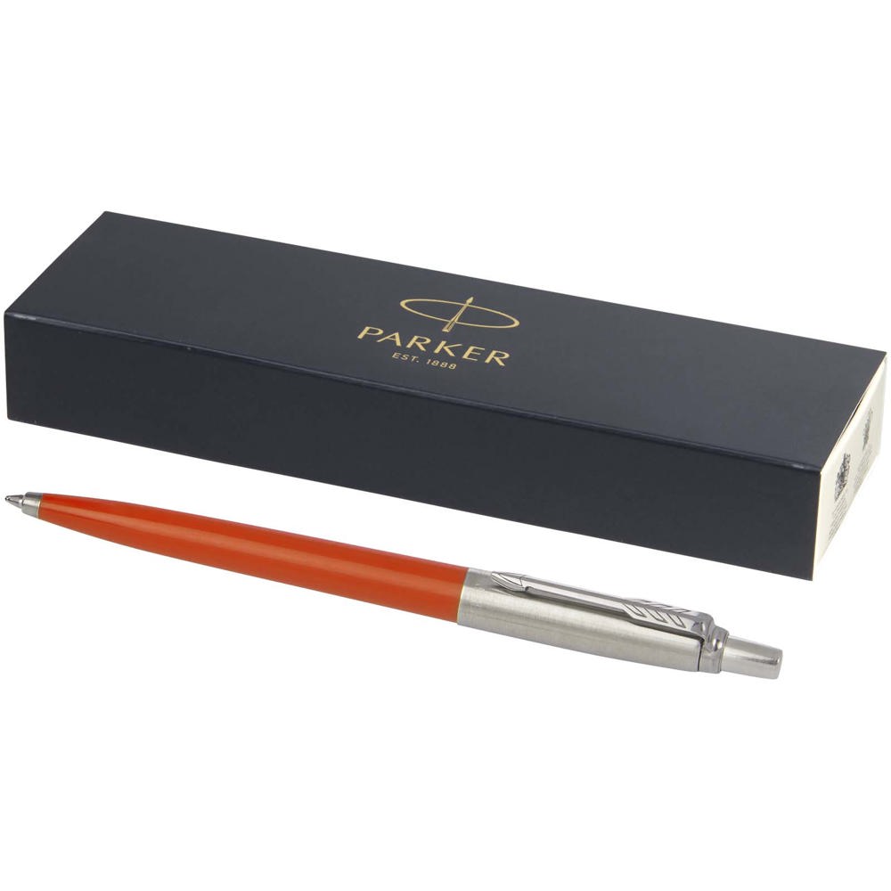 Parker Jotter gerecyclede balpen (blauwe inkt) - Oranje