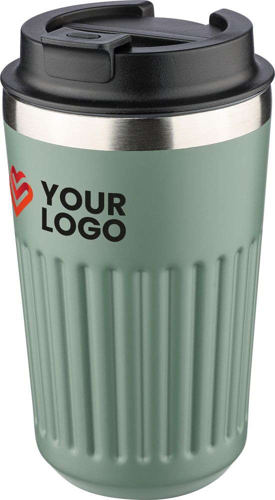 Gerecyclede roestvrijstalen reismok (400 ml) Chiara