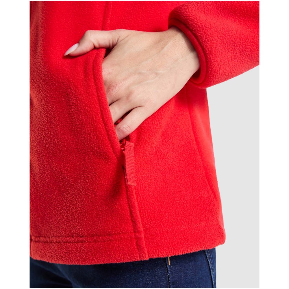 Artic fleece damesjack met volledige rits