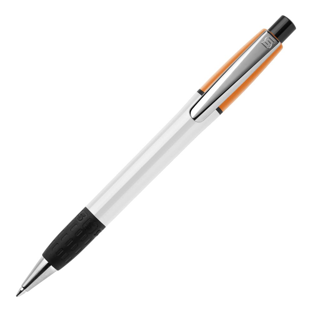 Balpen Semyr Grip Colour hardcolour - Wit / Oranje