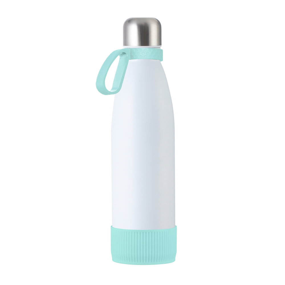 Fles RETUMBLER-myTOULON - lichtblauw, wit