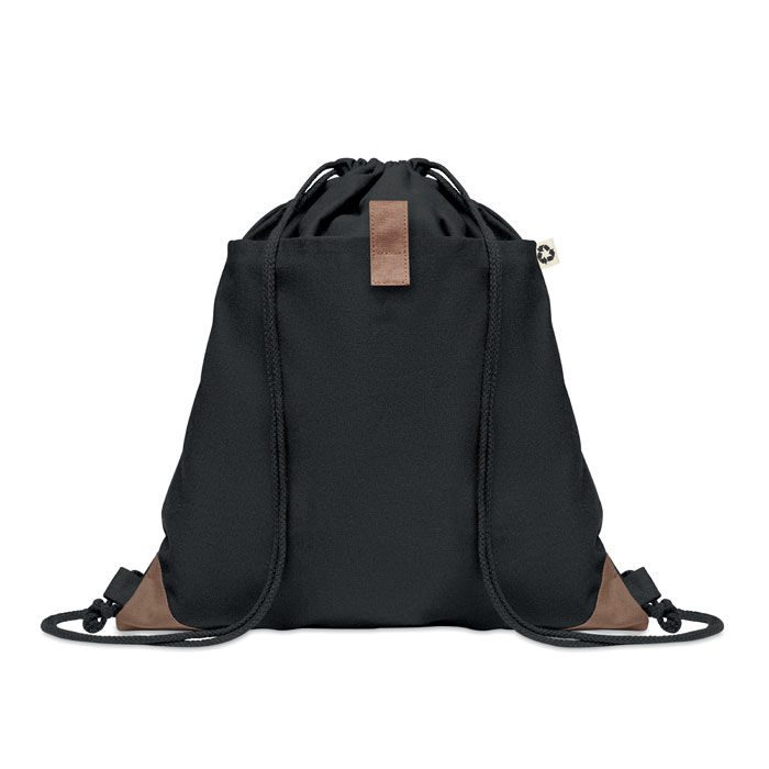 PANDA BAG - Trekkoord rugzak - zwart