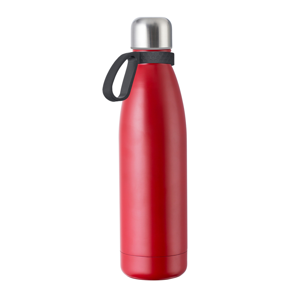 Fles RETUMBLER-myTOULON - donkergrijs, rood