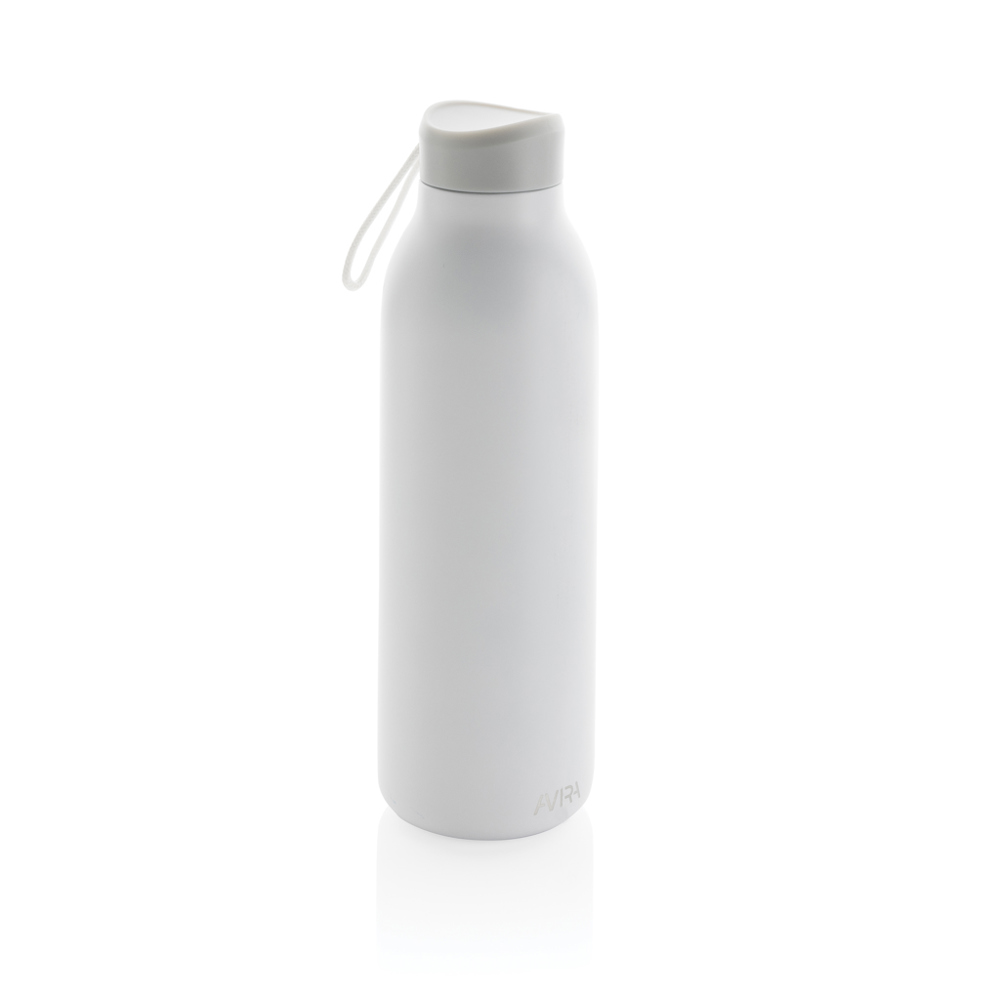 Avira Avior RCS gerecycled roestvrijstalen fles 500 ML - wit (± PMS White)