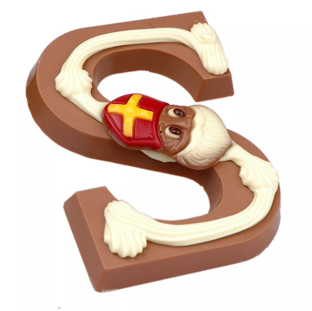 Letter S gedecoreerd