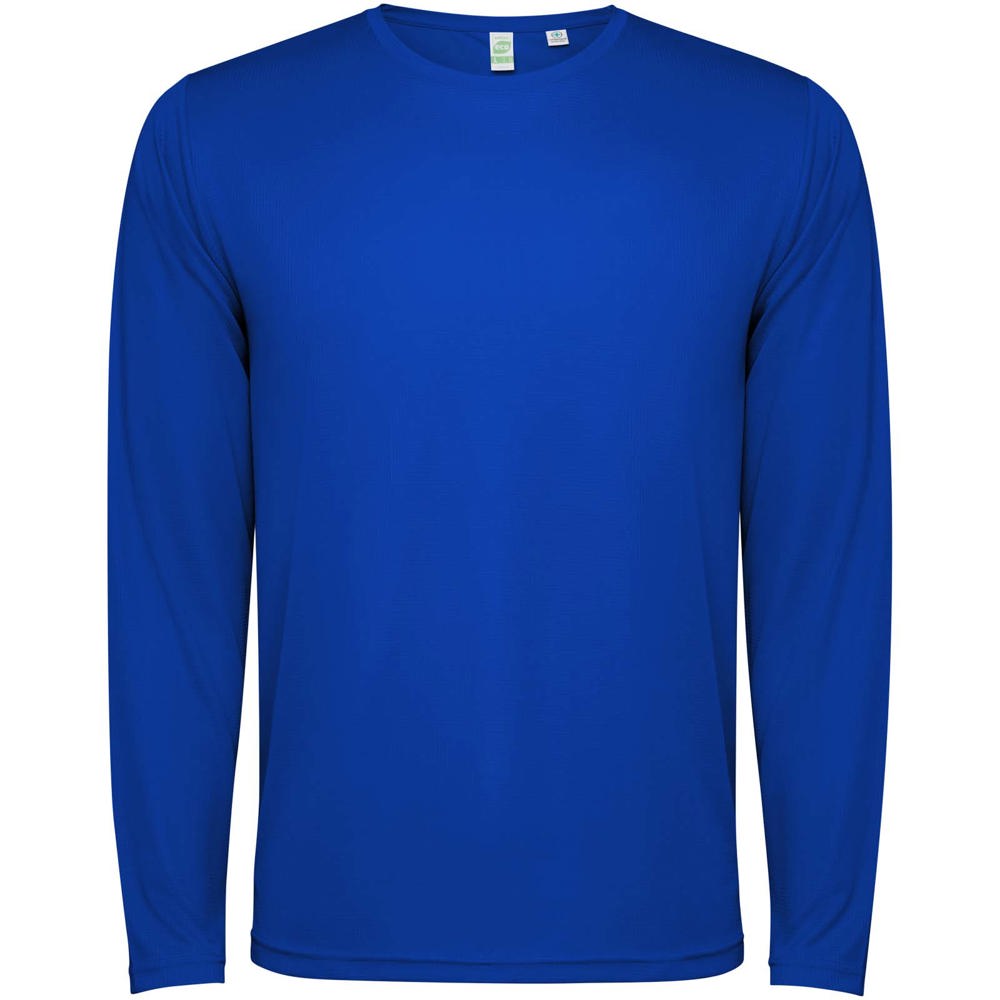 Estoril 125 g/m² unisex T-shirt met lange mouwen - Koningsblauw