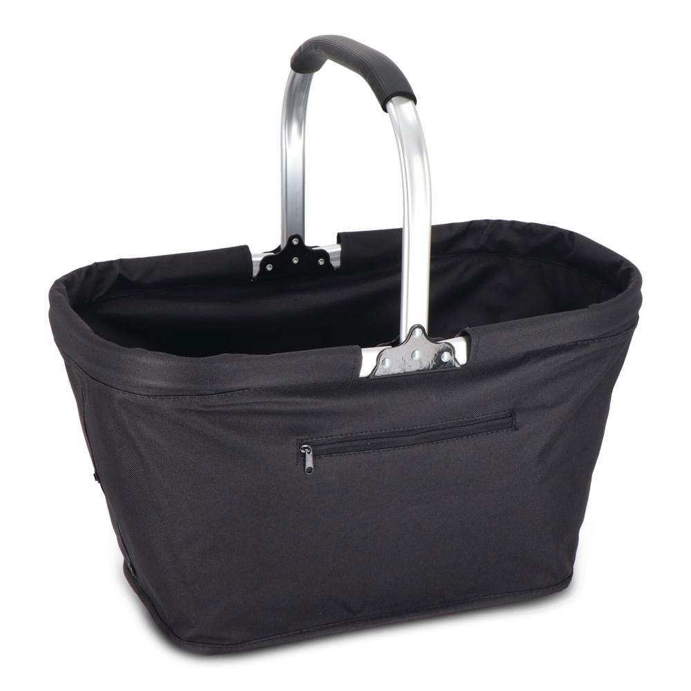 Picknickmand opvouwbaar 600D - zwart