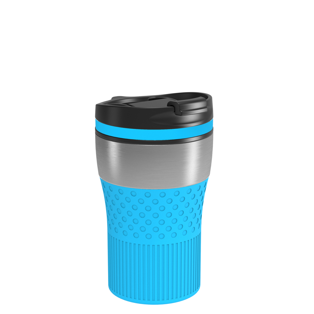 Thermobeker RETUMBLER-BAYAMO CORPORATE - zilver, cyaan