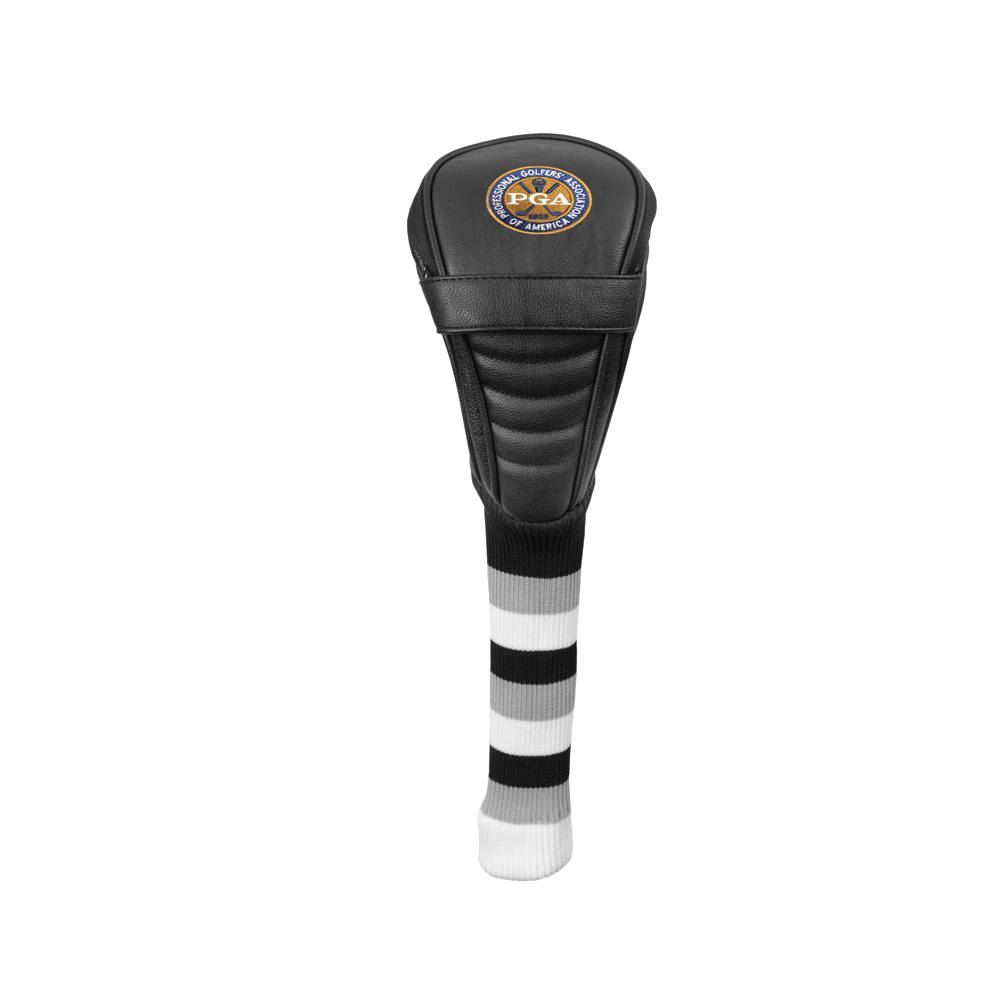 Leatherette headcover Fairway - zwart