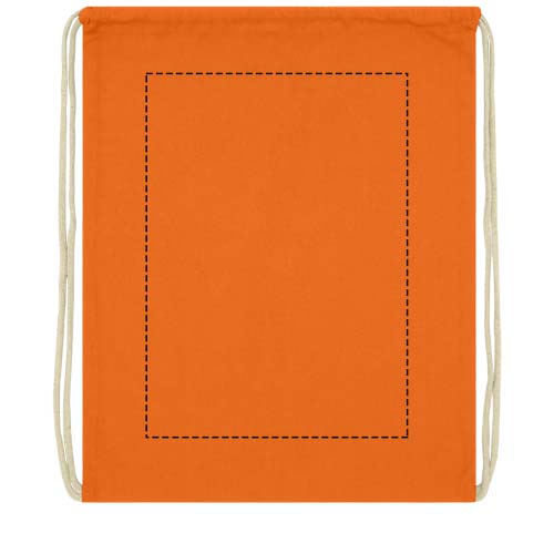 Oregon 140 g/m² katoenen rugzak met trekkoordsluiting 5L
