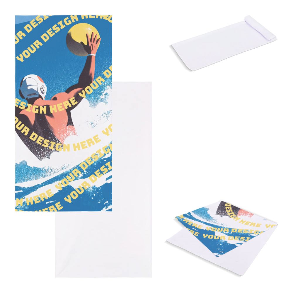 Sneldrogende handdoek 70 x 140 cm (200 g/m²) sublimatie