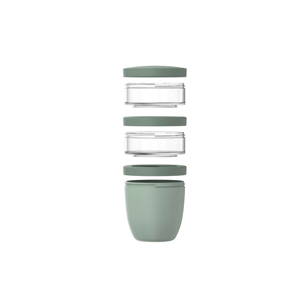 Mepal Ellipse 3 delige 500 ml + 2 x 200 ml geïsoleerde lunchpot