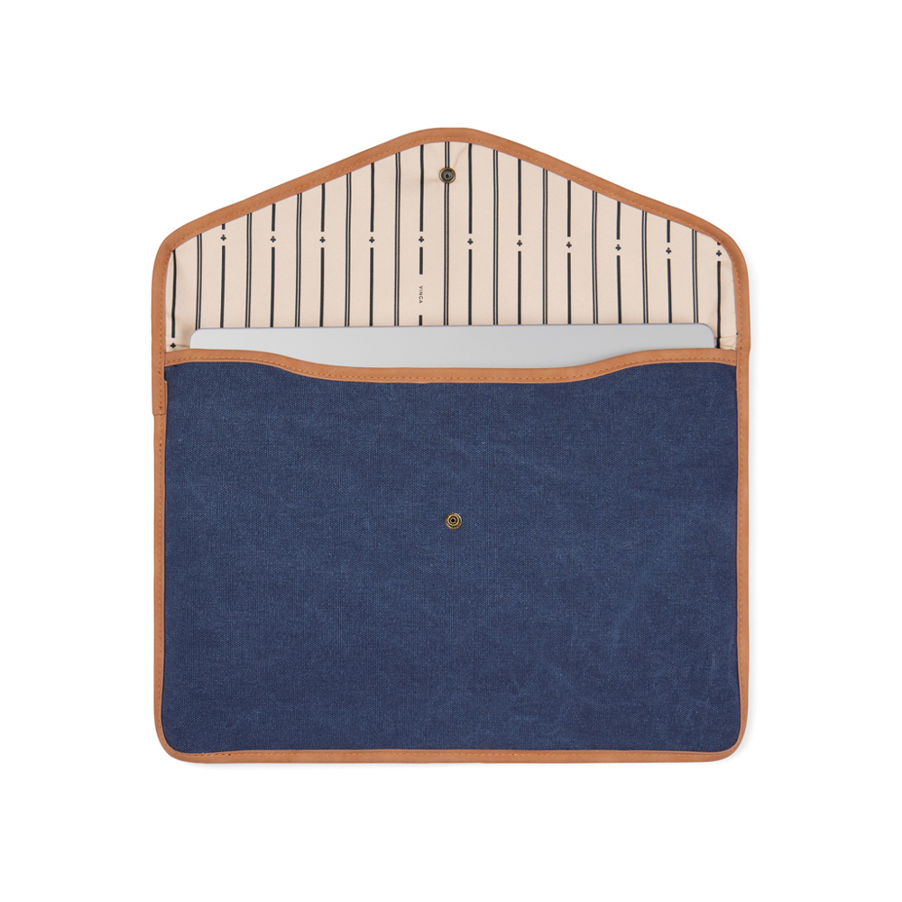 VINGA Bosler GRS recycled canvas 16" laptop sleeve