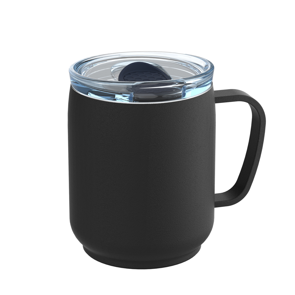Thermobeker RETUMBLER-myNIZZA CERAMIC - zwart, transparant, navy