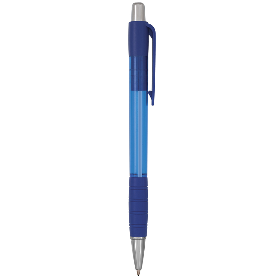 Striped Grip pen - blauw