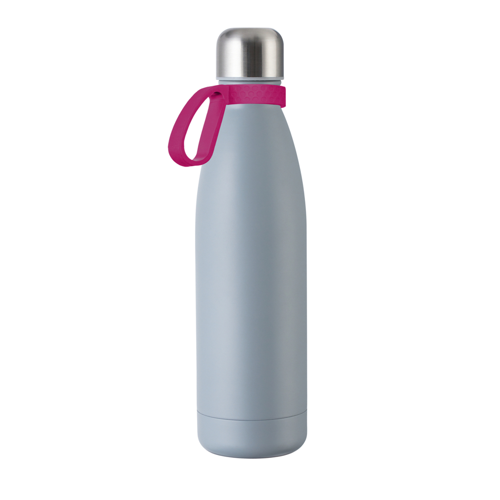Fles RETUMBLER-myTOULON - magenta, grijs