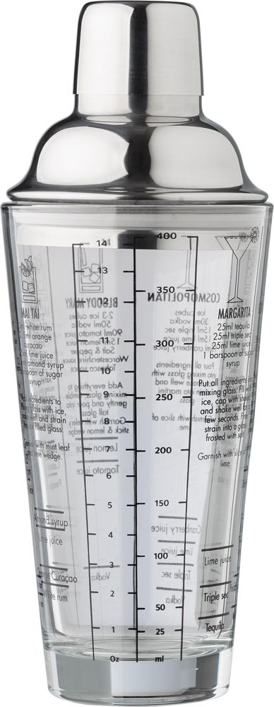 Glazen cocktailshaker (400 ml) Adela