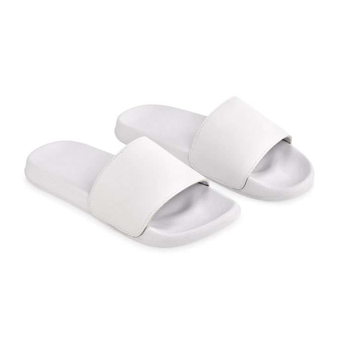 KOLAM - Anti -slip sliders maat 46/47 - Wit