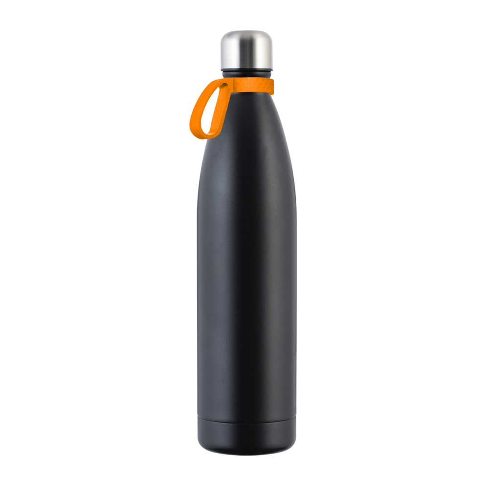 Thermofles RETUMBLER-NIZZA XXL - oranje, zwart, zilver