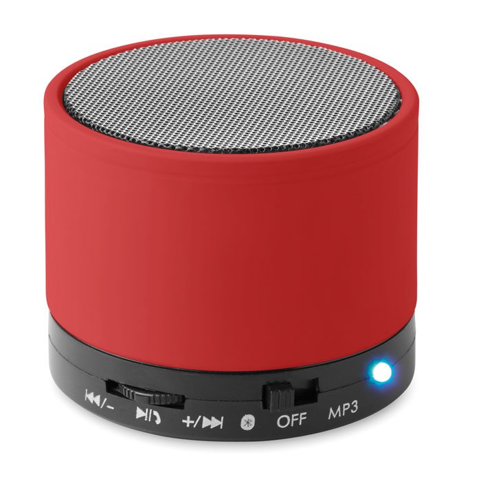 ROUND BASS - Draadloze-luidspreker - Rood