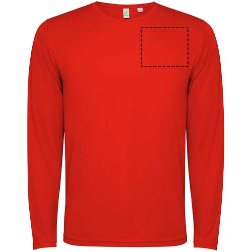 Estoril 125 g/m² unisex T-shirt met lange mouwen