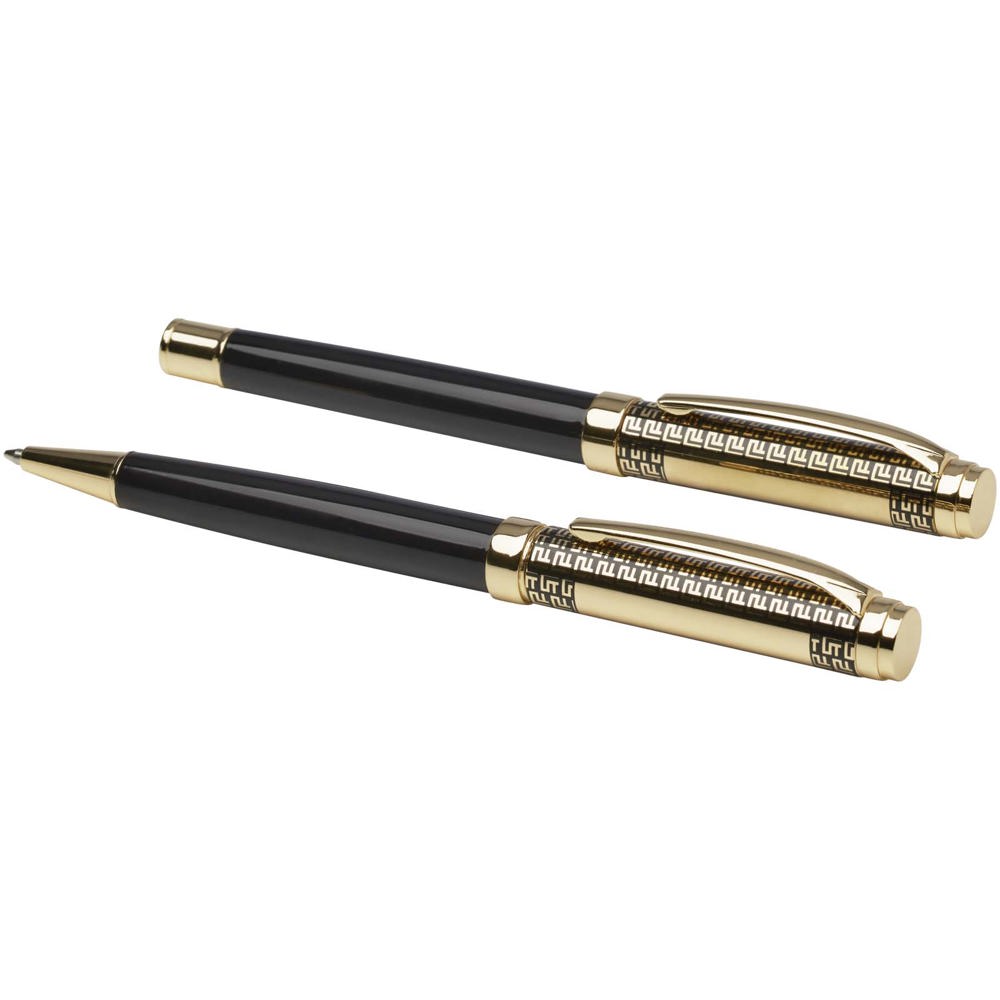 Legato set met balpen en rollerbalpen (blauwe inkt)