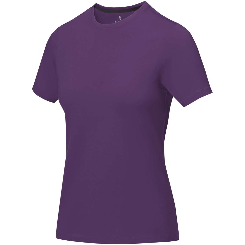 Nanaimo dames t-shirt met korte mouwen - Pruim