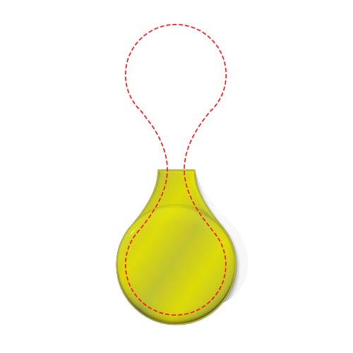 RFX™ M-10 kleine ronde reflecterende TPU magneet