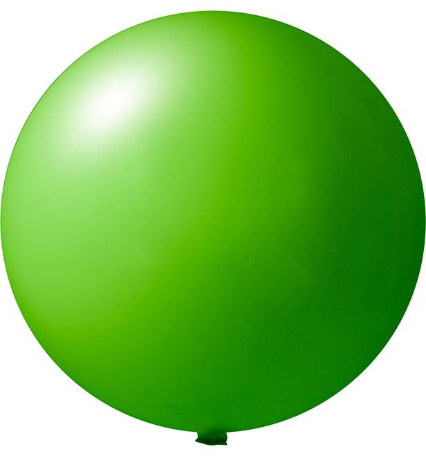 Reuzenballonnen bedrukt Ø 80 cm - Licht groen (4461) Pastel (± PMS 360)