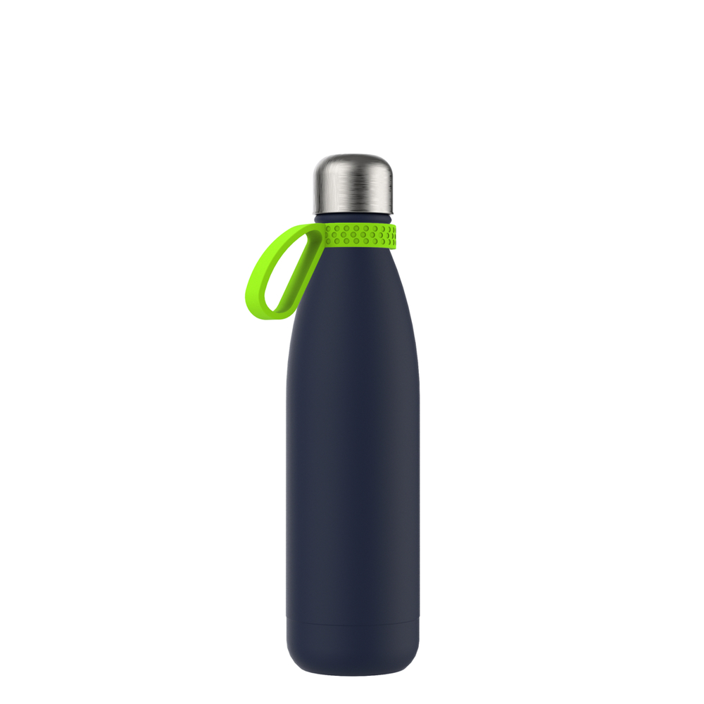 Thermofles RETUMBLER-NIZZA - lichtgroen, navy, zilver