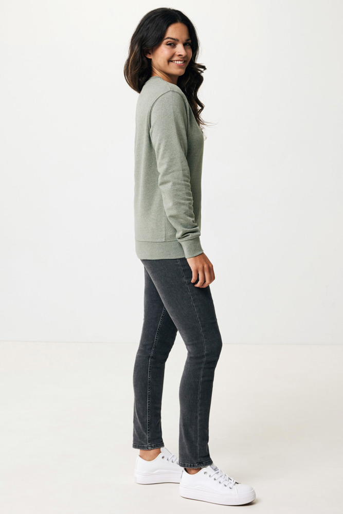 IQONIQ Denali gerecycled katoen sweater ongeverfd