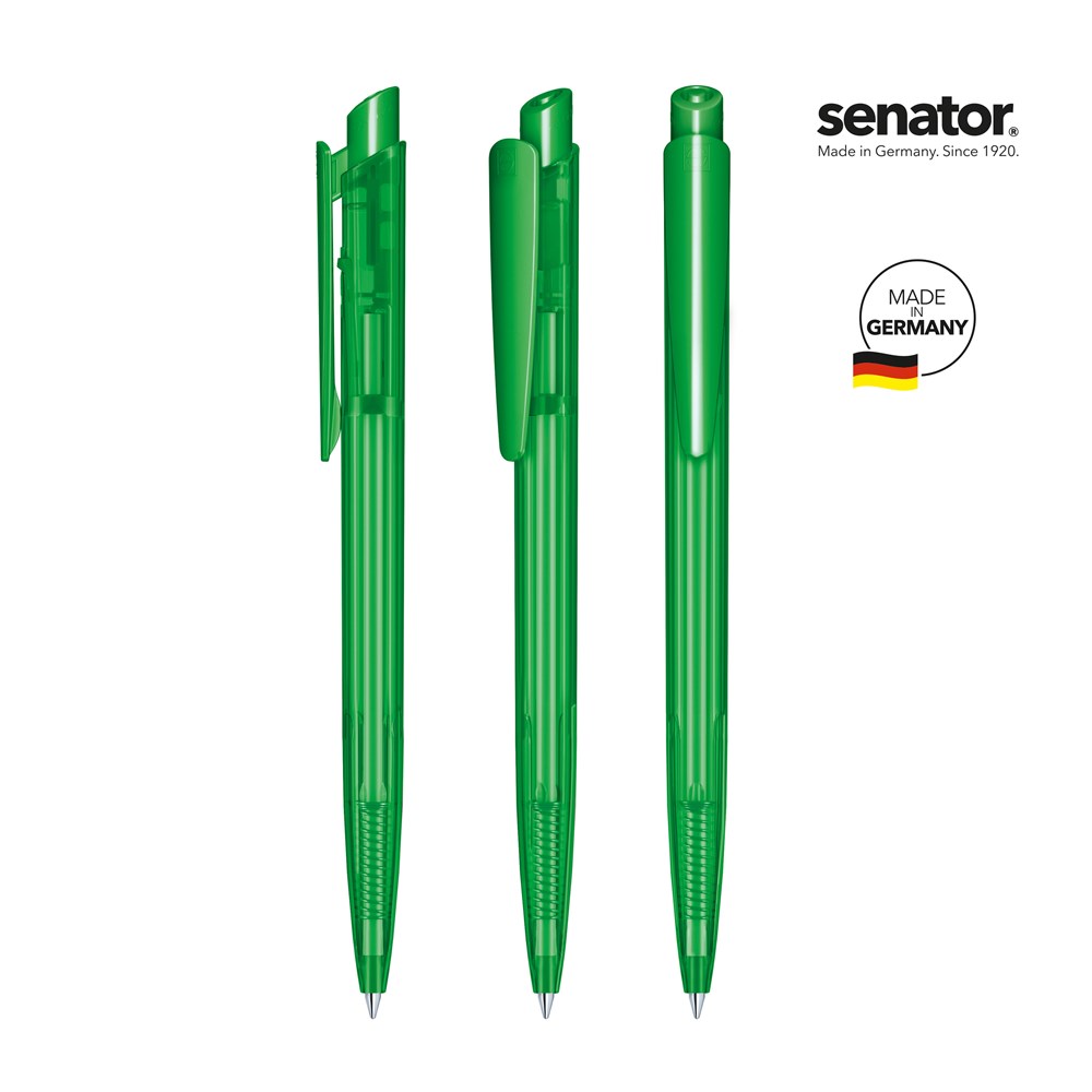 senator® Dart Clear balpen - groen 347