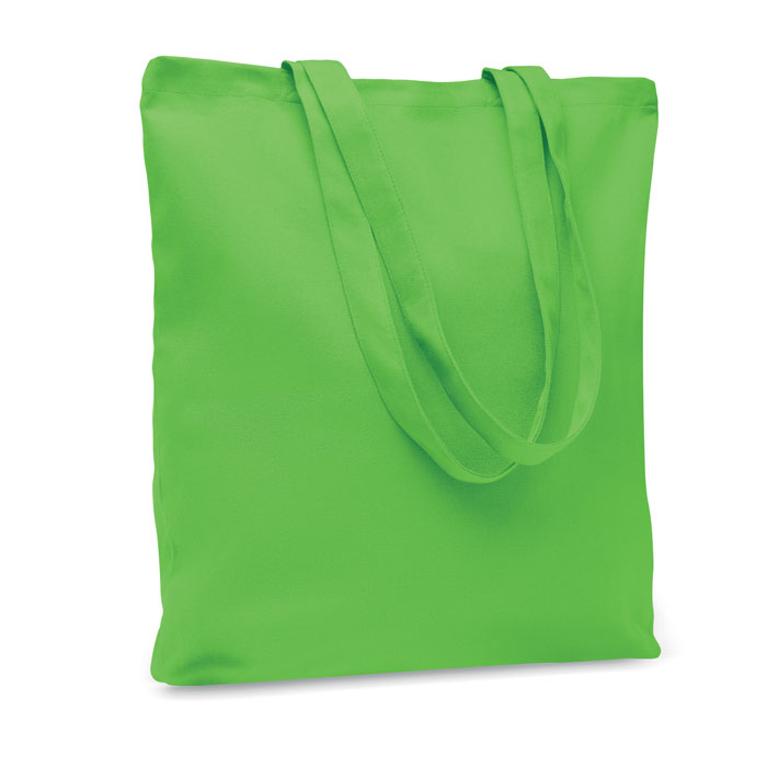 RASSA COLOURED - Stevige canvas boodschappentas - Limoen