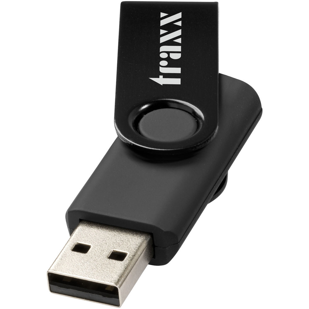 Rotate metallic USB