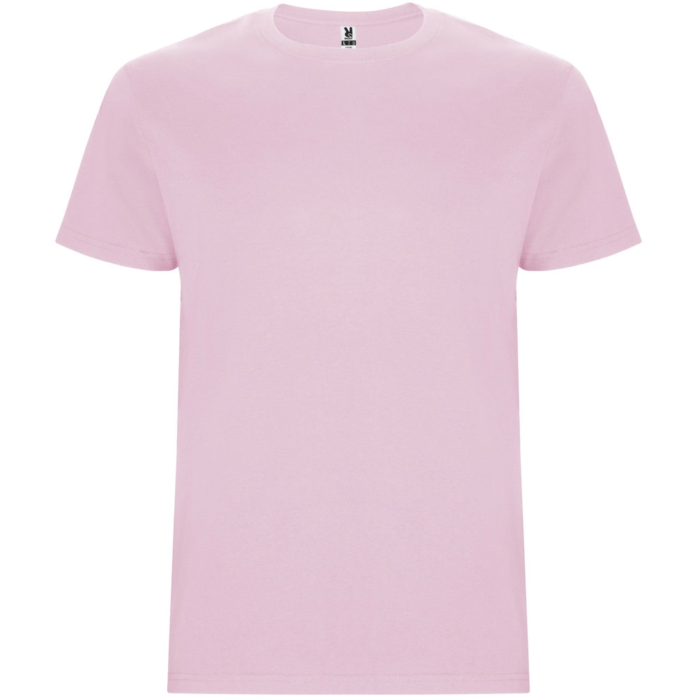 Stafford 190 g/m² herenshirt met korte mouwen - Lichtroze