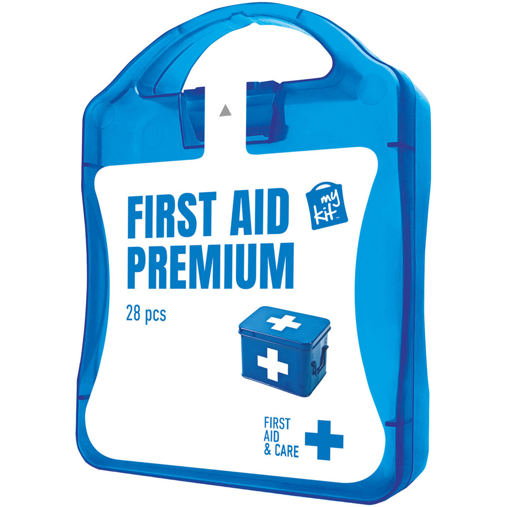 MyKit Medium Eerste hulp premium - Transparant Blauw