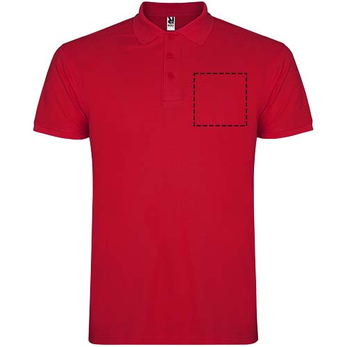 Star 200 g/m² herenpolo met korte mouwen