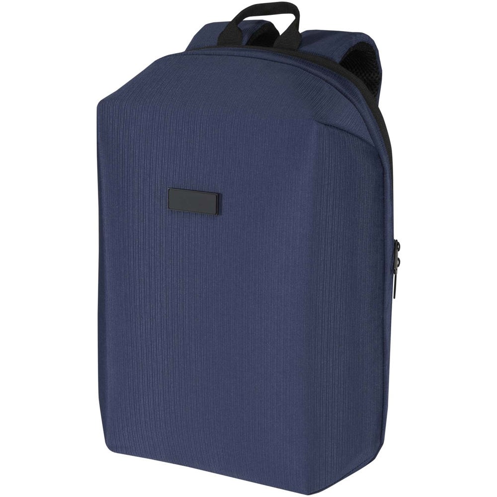 Luma 15 inch GRS gerecyclede antidiefstal laptoprugzak 10 l - Marineblauw