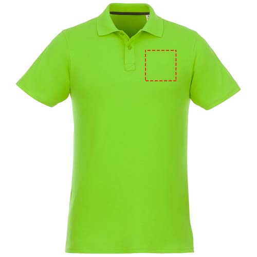 Helios 180 g/m² herenpolo met korte mouwen